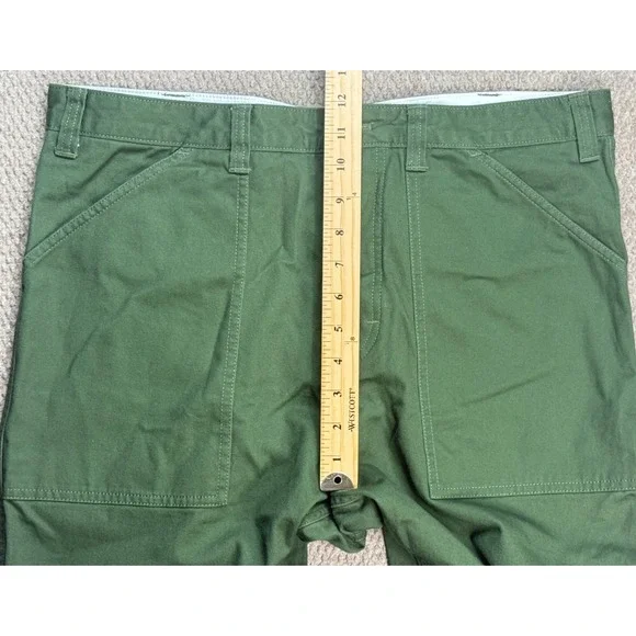 Topo Designs Men's Green Chino Slash Pockets Pants Size 36 R - Picture 8 of 11